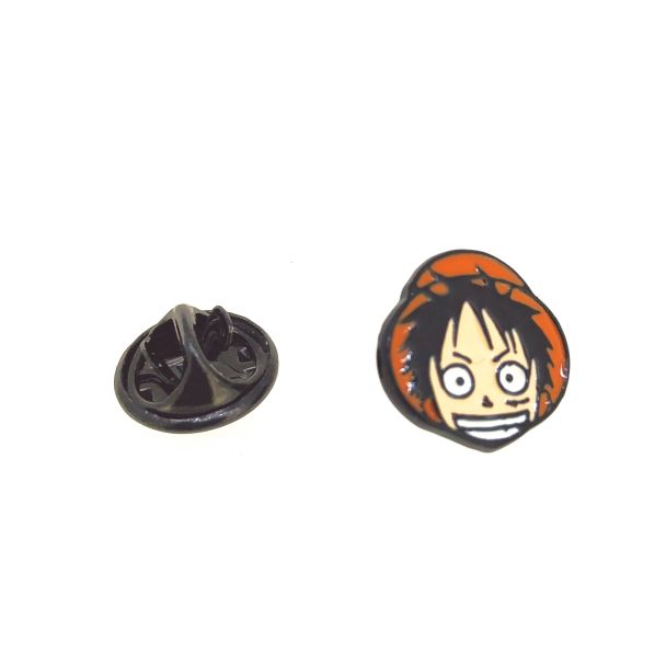 Pin de solapa Monkey D. Luffy Face 13mm - Gemelolandia