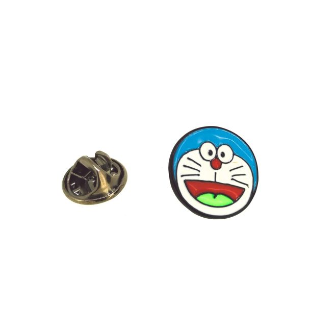 Pin de solapa Doraemon Face 15mm - Gemelolandia