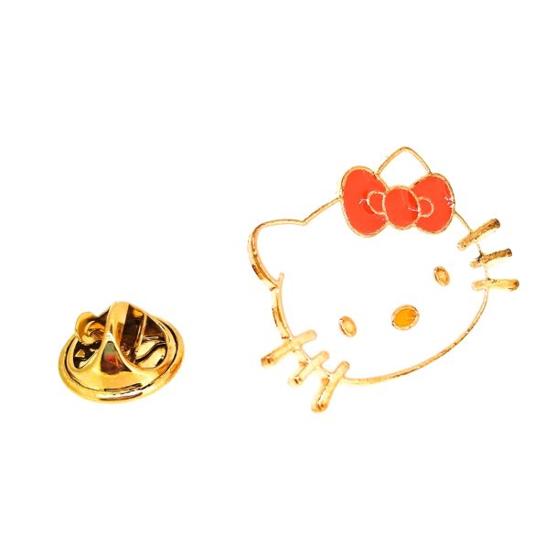 Pin de solapa Hello Kitty Face 27x19mm - Gemelolandia