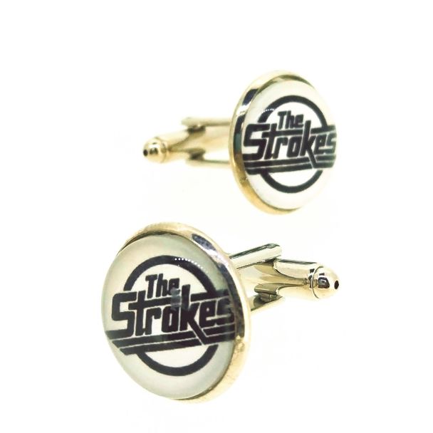 Gemelos de Camisa The Strokes 18mm - Gemelolandia