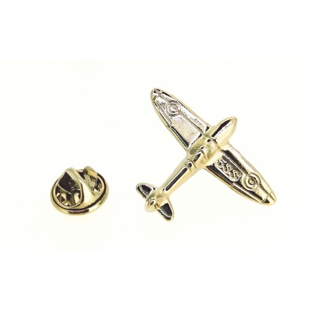 Pin de solapa RAF Spitfire Plated 31x25mm - Gemelolandia