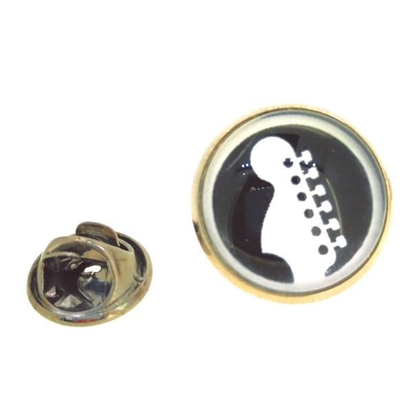 Pin de solapa Magglass Guitarra 18mm - Gemelolandia