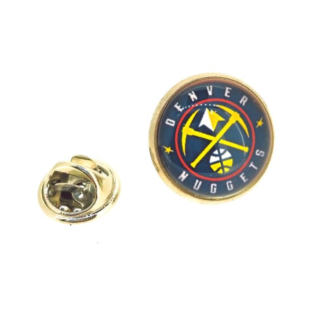 Pin de solapa Magglass Denver Nuggets 18mm - Gemelolandia