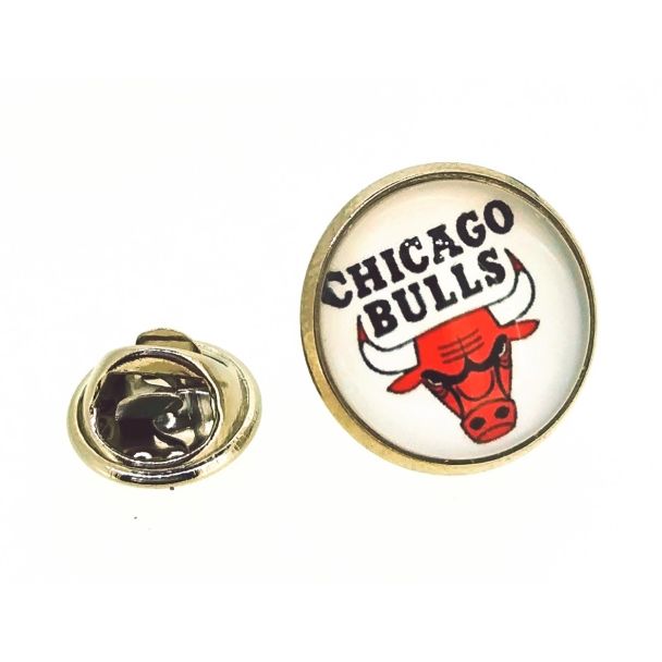 Pin de solapa Magglass Chicago Bulls 18mm - Gemelolandia