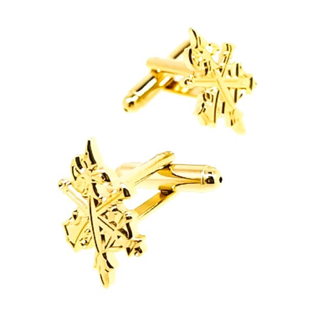 Gemelos de Camisa Legion Española Dorado 20x12mm - Gemelolandia