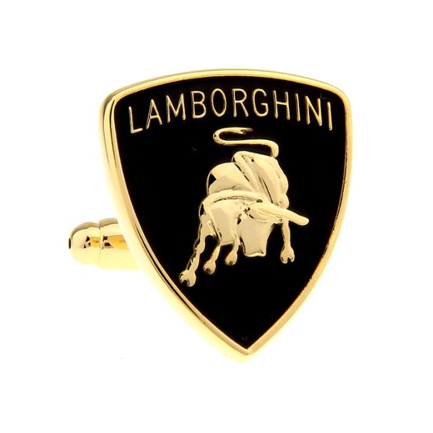 Gemelos para Camisa Lamborghini Dorado 02