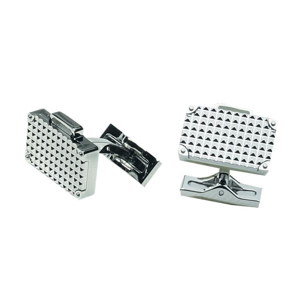 Gemelos St Dupont Paris 5761 Cufflinks Diamond Head Mallettes