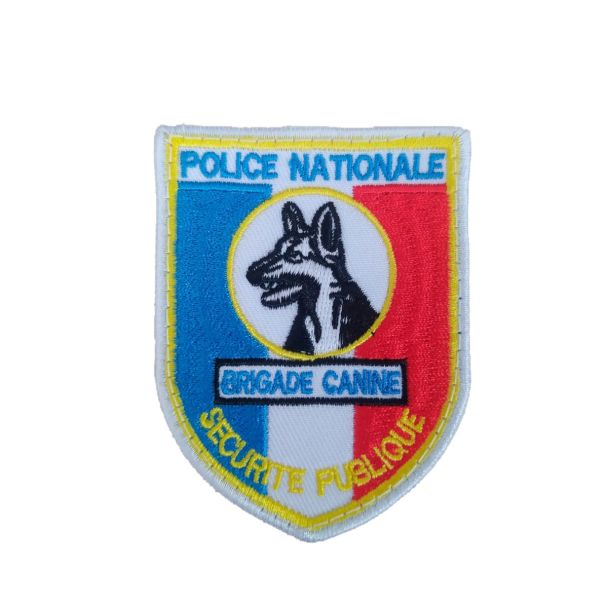 Parche Hook and loop - Police Nationale Brigade Canne Securite Publique 6cm