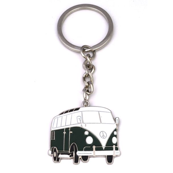 Llavero Furgoneta VW Hippie Verde 01