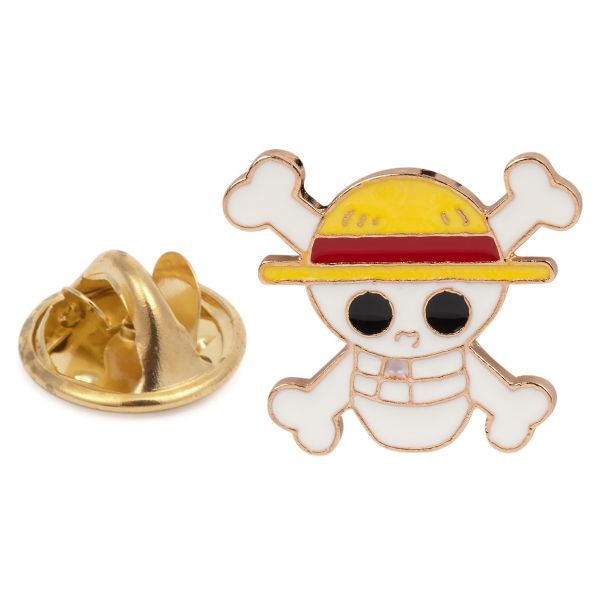 Pin de solapa Jolly Rogers One Piece - 25mm