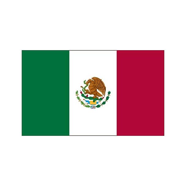 Bandera México 90x150cm - Gemelolandia