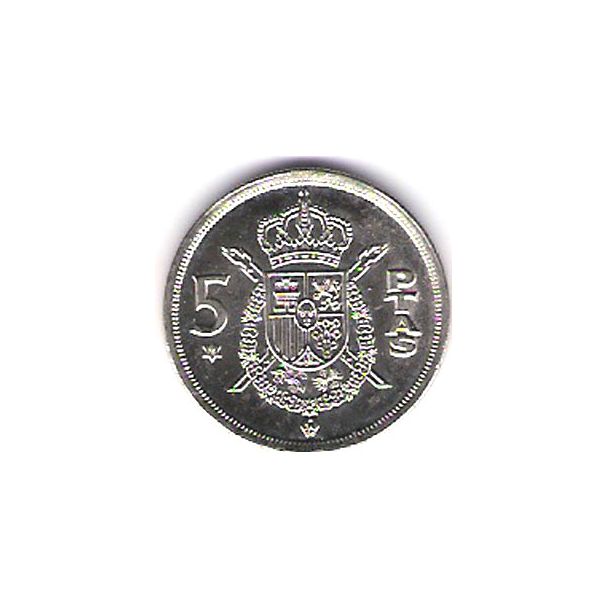 Gemelos para camisas Moneda de 5 pesetas Escudo 04