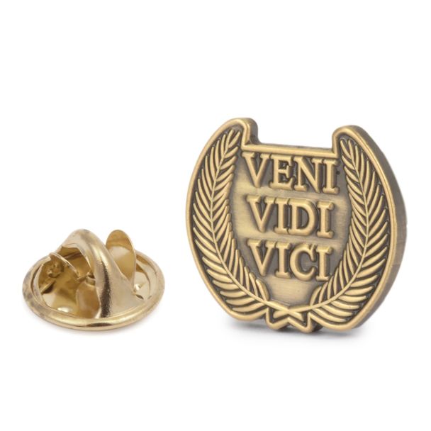 Pin de Solapa Julio Cesar Veni Vidi Vici 18mm