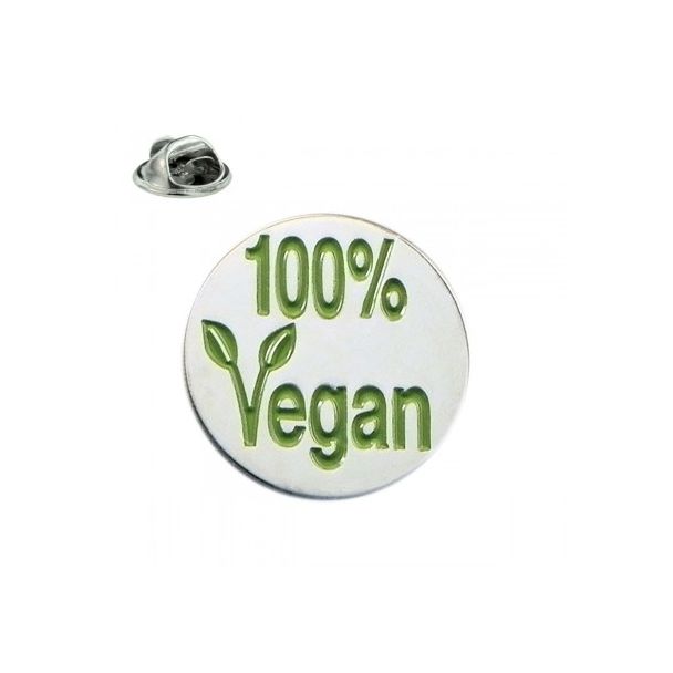 Pin de Solapa 100% Vegano 25mm - Gemelolandia