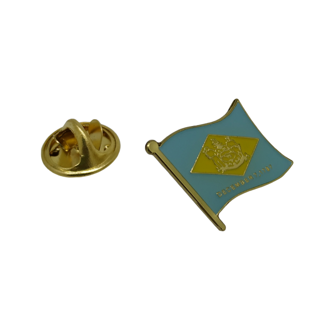 Pin de Solapa Bandera Estado Delaware 15x10mm - Gemelolandia