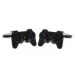 Gemelos para Camisa Playstation Resina Negra 03