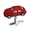 Gemelos para camisa Volkswagen Escarabajo Rojo 3D 04