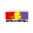 Parche Bordado Termoadhesivo Republica Española 6x3cm - Gemelolandia