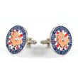 Gemelos Scooterist Ingleses - British Scooterist Cufflinks 02