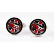 Gemelos para camisa British Volkswagen VW Roja 02