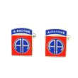 Gemelos de Camisa 82 Division Aerotransportada USA The 82nd Airborne Division US Cufflinks 03