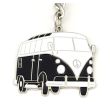 Llavero Furgoneta VW Hippie Negra 02