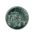 Gemelos para camisas Moneda de 1 Peseta Año 1993 Negra "Lenteja" 02