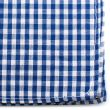 Pañuelo de traje Ox & Bull Blue Gingham Cotton Pocket Square 01