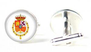 Escudo de Armas de Felipe VI en Gemelos para camisa - Gemelos de Camisa Felipe VI - Gemelolandia - Entrada escrita con motivo del artículo "Felipe VI luce su escudo... en los gemelos de la camisa" en Monarquía Confidencial