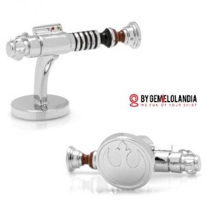 Gemelos Star Wars - Star Wars Cufflinks - Gemelos sable láser Luke Skywalker - Luke Skywalker - Star Wars - May the 4th be witw you - Gemelos Star Wars en Gemelolandia - Gemelolandia