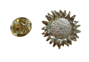 Pin solapa girasol