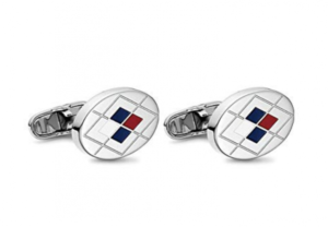 Tommy Hilfiger gemelos Oval Cufflinks